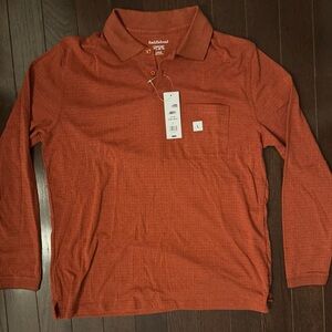 Saddlebred Men's Burnt Orange Polo Shirt